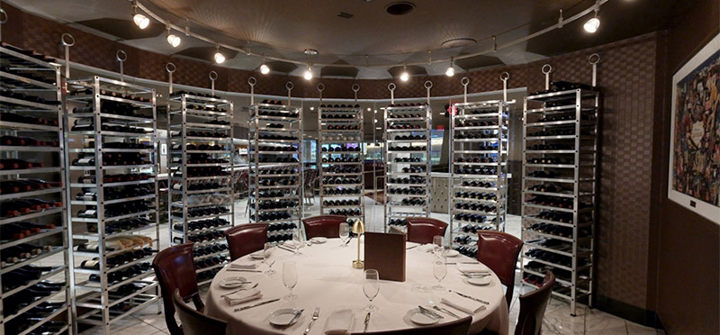 Oscar's Steakhouse Wine Room Private Dining
